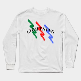 Color Lightning Long Sleeve T-Shirt